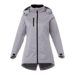 Ladies 3-Layer Polyester Longer Jacket -Gildan T-Shirts Shop tm92906 8 1