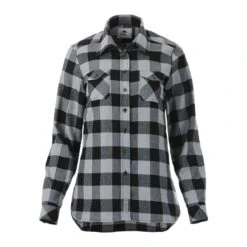 Roots73 Sprucelake Long Sleeve Flannel Shirt - Women -Gildan T-Shirts Shop tm97603 13