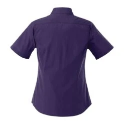 Ladies Poly/Cotton Poplin Short Sleeve Button Down -Gildan T-Shirts Shop tm97743 21