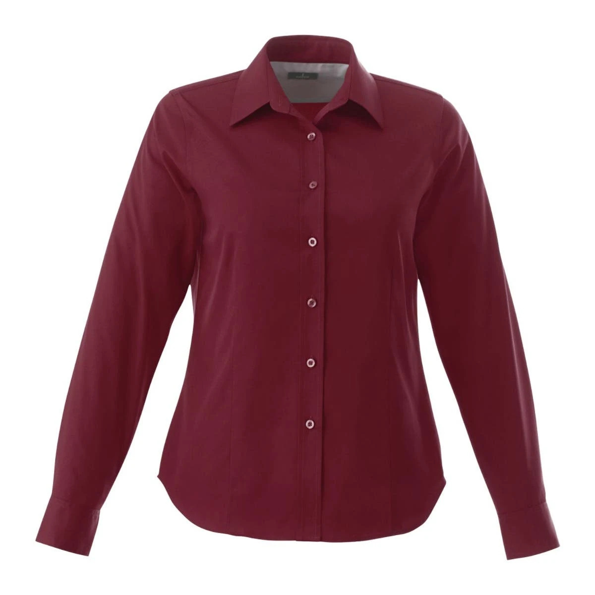Ladies Poly/Cotton Woven Long Sleeve Button Down 14 Ladies Poly/Cotton Woven Long Sleeve Button Down - Image 12