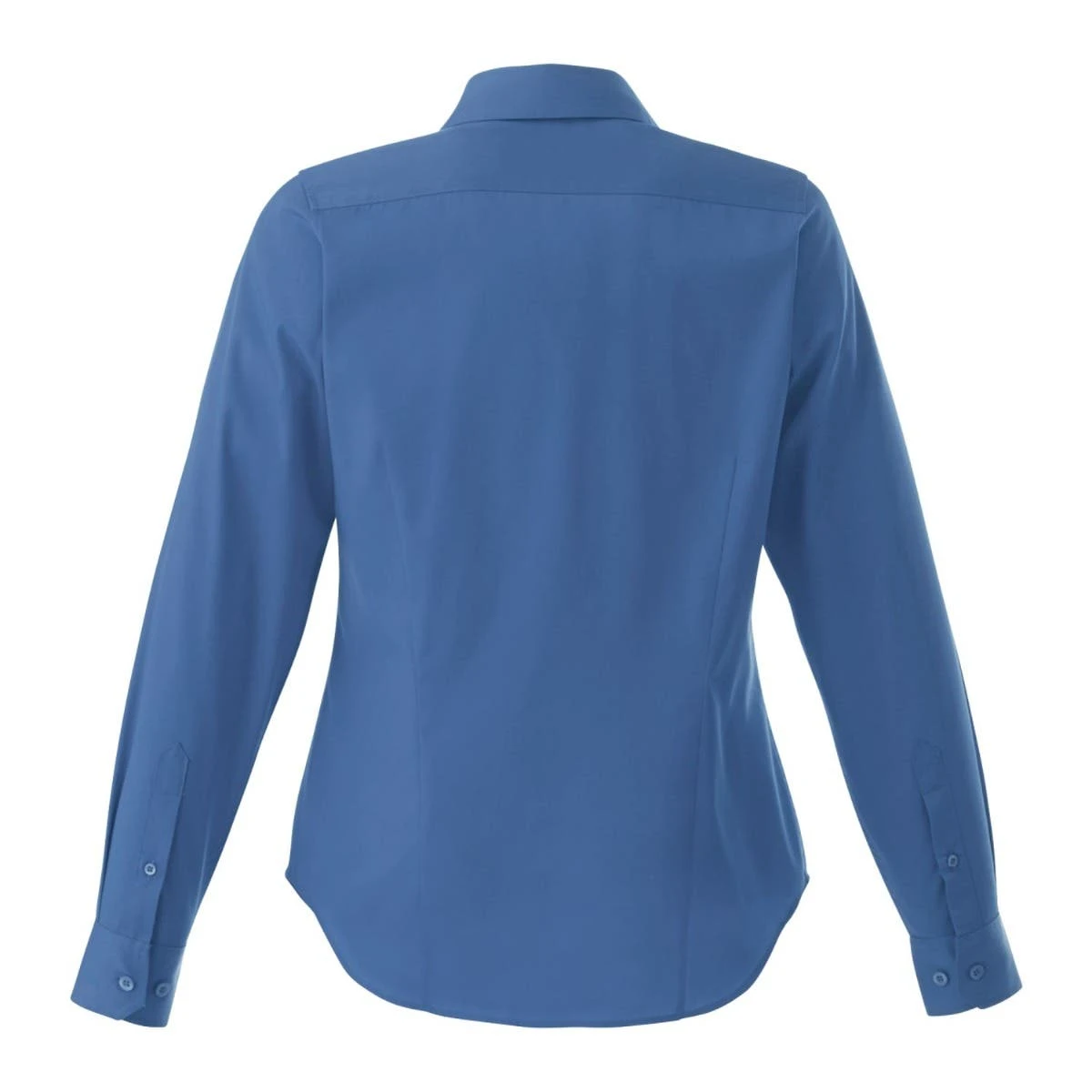 Ladies Poly/Cotton Woven Long Sleeve Button Down 22 Ladies Poly/Cotton Woven Long Sleeve Button Down - Image 20