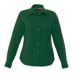 Ladies Poly/Cotton Woven Long Sleeve Button Down 29 Ladies Poly/Cotton Woven Long Sleeve Button Down -Gildan T-Shirts Shop tm97744 22
