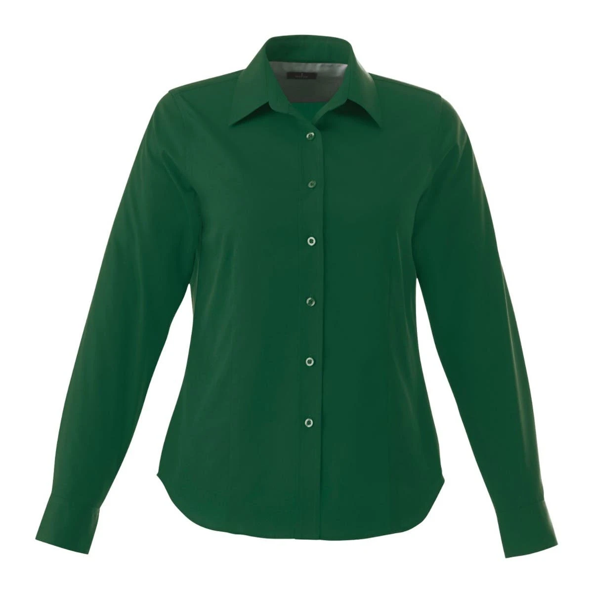 Ladies Poly/Cotton Woven Long Sleeve Button Down 10 Ladies Poly/Cotton Woven Long Sleeve Button Down - Image 8