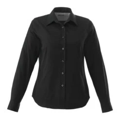 Ladies Poly/Cotton Woven Long Sleeve Button Down 27 Ladies Poly/Cotton Woven Long Sleeve Button Down -Gildan T-Shirts Shop tm97744 26