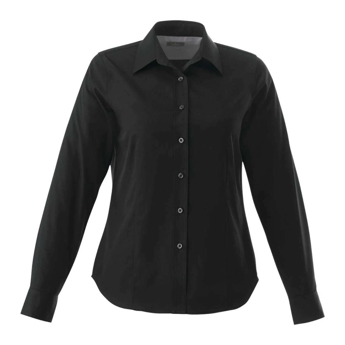 Ladies Poly/Cotton Woven Long Sleeve Button Down 8 Ladies Poly/Cotton Woven Long Sleeve Button Down - Image 6
