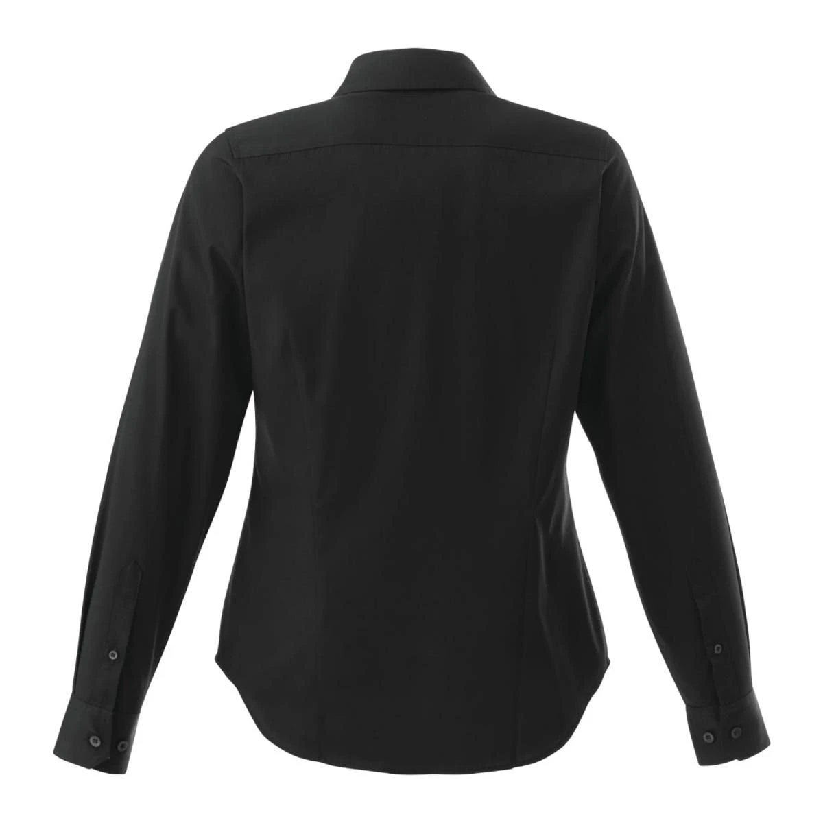 Ladies Poly/Cotton Woven Long Sleeve Button Down 9 Ladies Poly/Cotton Woven Long Sleeve Button Down - Image 7