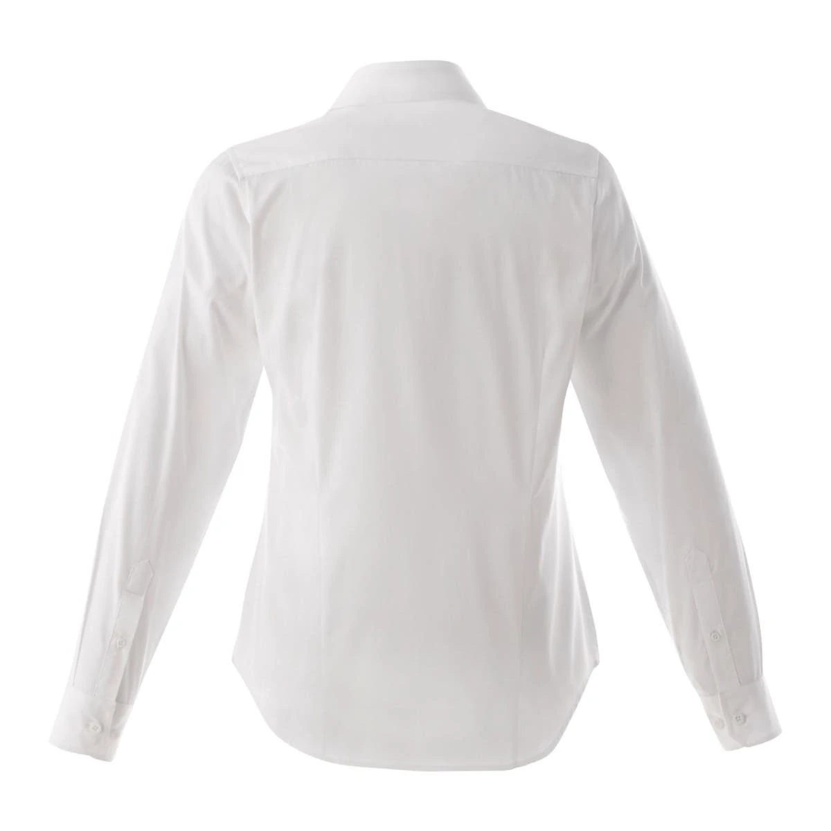 Ladies Poly/Cotton Woven Long Sleeve Button Down 7 Ladies Poly/Cotton Woven Long Sleeve Button Down - Image 5