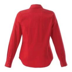 Ladies Poly/Cotton Woven Long Sleeve Button Down 39 Ladies Poly/Cotton Woven Long Sleeve Button Down -Gildan T-Shirts Shop tm97744 7