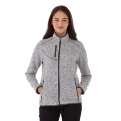 Women's Polyester Sweater Knit Full Zip Jacket -Gildan T-Shirts Shop tm98610 21
