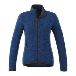 Women's Polyester Sweater Knit Full Zip Jacket -Gildan T-Shirts Shop tm98610 7