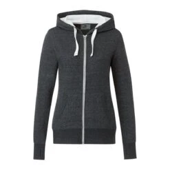 Roots73 Knit Full Zip-Up Hooded Sweatshirt - Women -Gildan T-Shirts Shop tm98702 1