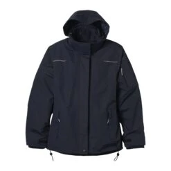 Ladies Nylon/Poly 3-in-1 Water Repellent Jacket -Gildan T-Shirts Shop tm99304 3 1