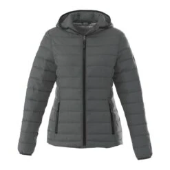 Ladies Polyester Insulated Hooded Jacket -Gildan T-Shirts Shop tm99541 12 1
