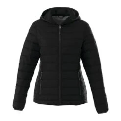 Ladies Polyester Insulated Hooded Jacket -Gildan T-Shirts Shop tm99541 13