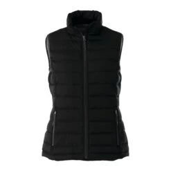 Ladies Polyester Insulated Full Zip Vest -Gildan T-Shirts Shop tm99542 1