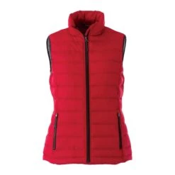 Ladies Polyester Insulated Full Zip Vest -Gildan T-Shirts Shop tm99542 2