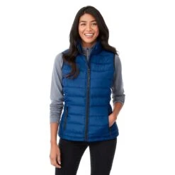 Ladies Polyester Insulated Full Zip Vest -Gildan T-Shirts Shop tm99542 8