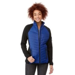 Ladies Two Tone Hybrid Insulated Jacket -Gildan T-Shirts Shop tm99602 12