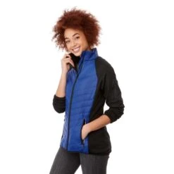 Ladies Two Tone Hybrid Insulated Jacket -Gildan T-Shirts Shop tm99602 7