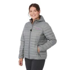 Ladies Packable Insulated Hooded Jacket -Gildan T-Shirts Shop tm99652 30