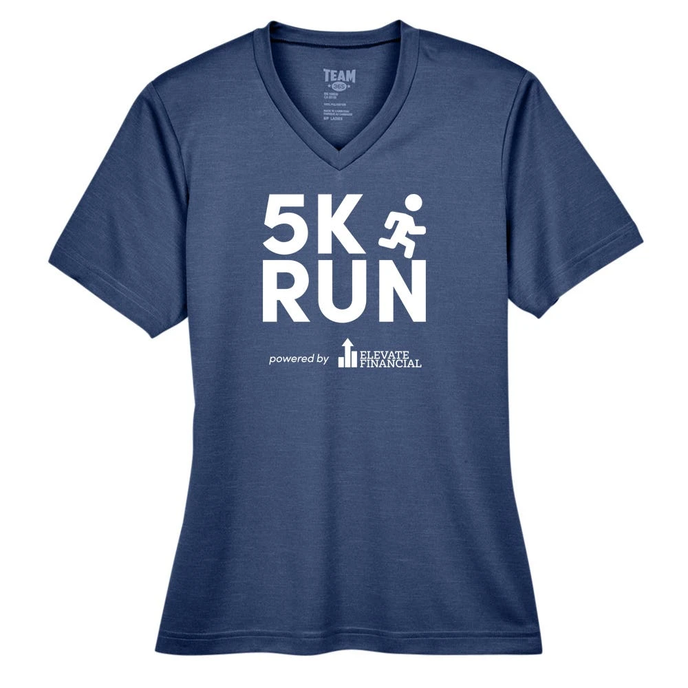 Team 365 Heathered Polyester Performance T-Shirt - Women 3 Team 365 Heathered Polyester Performance T-Shirt - Women