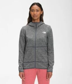 The North Face® Canyonlands Full-Zip Hoodie - Women -Gildan T-Shirts Shop w tnf medium grey heather 1