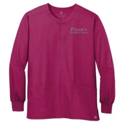 WonderWink® Unisex WorkFlex™ Snap-Front Scrub Jacket