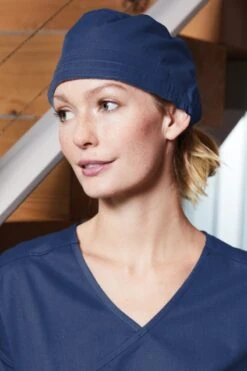 WonderWink® WorkFlex™ Scrub Cap 31 WonderWink® WorkFlex™ Scrub Cap -Gildan T-Shirts Shop ww3040 navy model sp21
