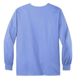 WonderWink® Unisex WorkFlex™ Snap-Front Scrub Jacket -Gildan T-Shirts Shop ww3080 ceil flat back