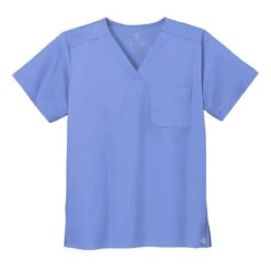 WonderWink® Unisex WorkFlex Chest Pocket V-Neck Scrub Top 26 WonderWink® Unisex WorkFlex Chest Pocket V-Neck Scrub Top -Gildan T-Shirts Shop ww3160 ceil flat front