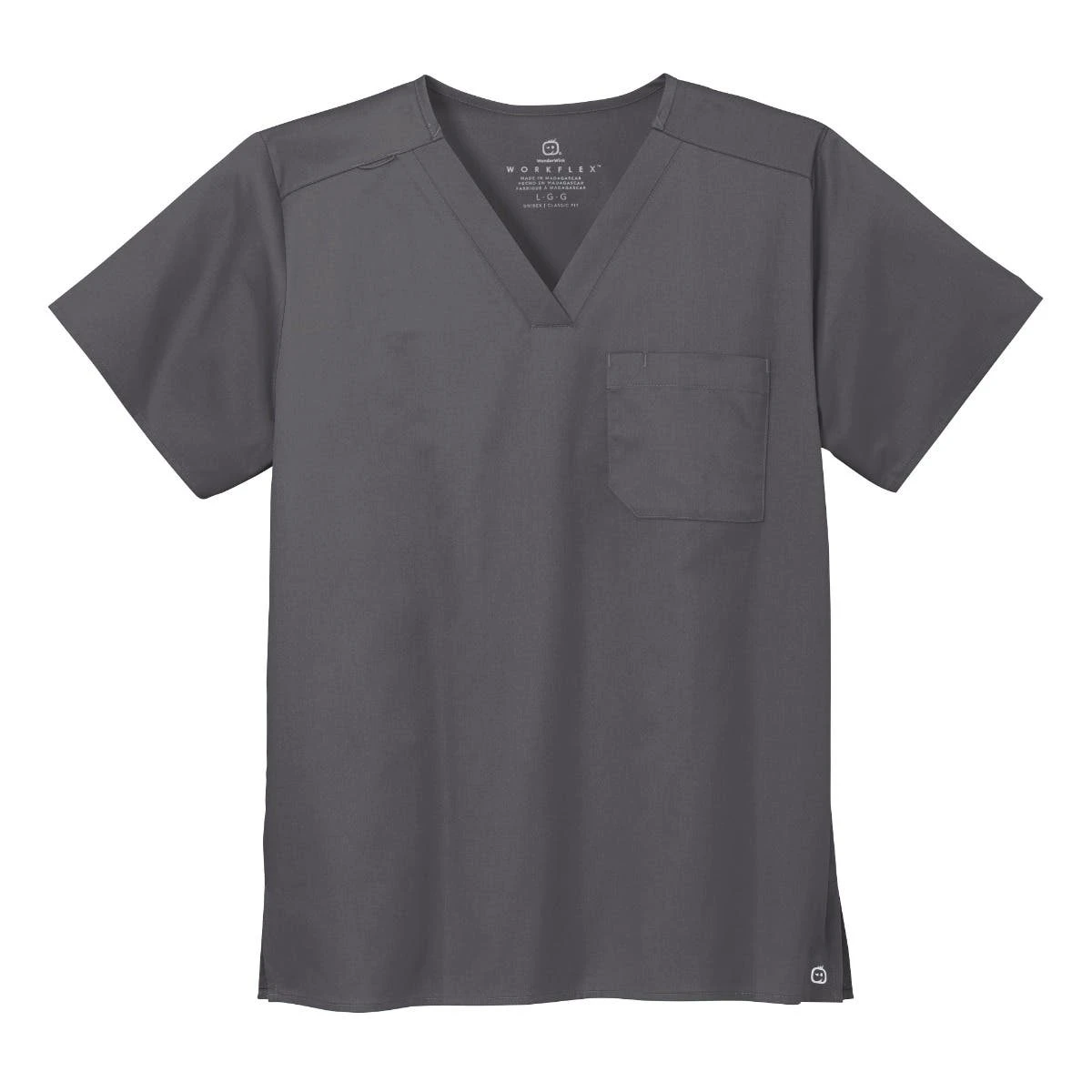 WonderWink® Unisex WorkFlex Chest Pocket V-Neck Scrub Top 15 WonderWink® Unisex WorkFlex Chest Pocket V-Neck Scrub Top - Image 14